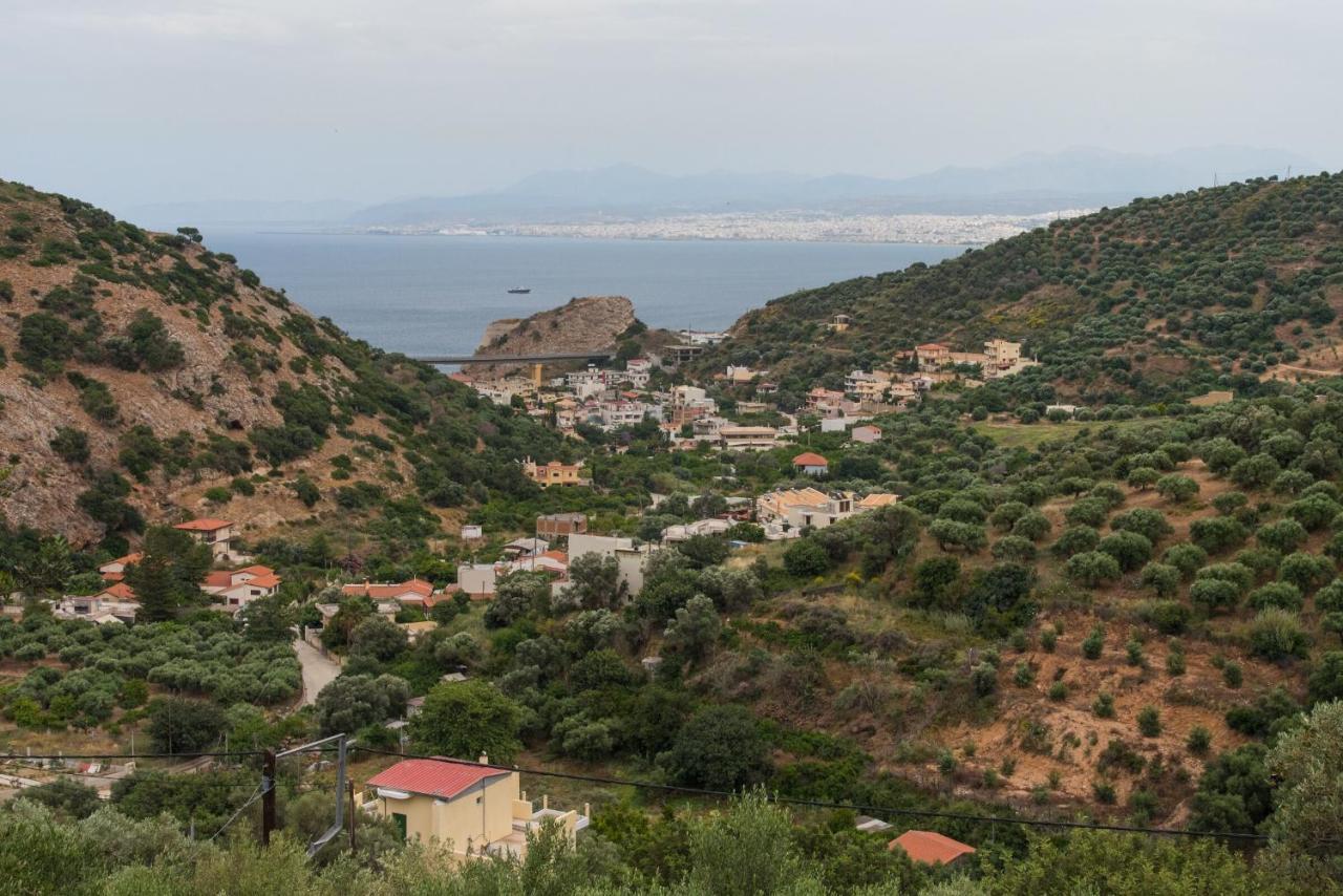 Spacious Seaview House With Garden At Palaiokastro Palaiokastro (Crete) Exterior foto